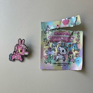 tokidoki Carnival Unicorno Bling Bag Collectible Enamel Pin Funny Bunny